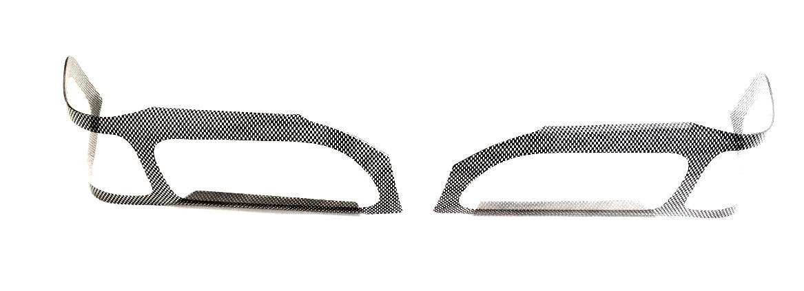 Ford Bantam/Mazda 323 carbon Headlight shields