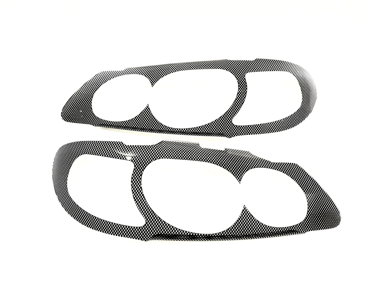 Almera 04-10 Carbon Headlight shields