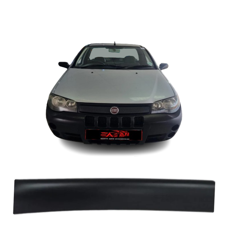 Fiat Palio/Strada Matt Black bonnet guard 2005+