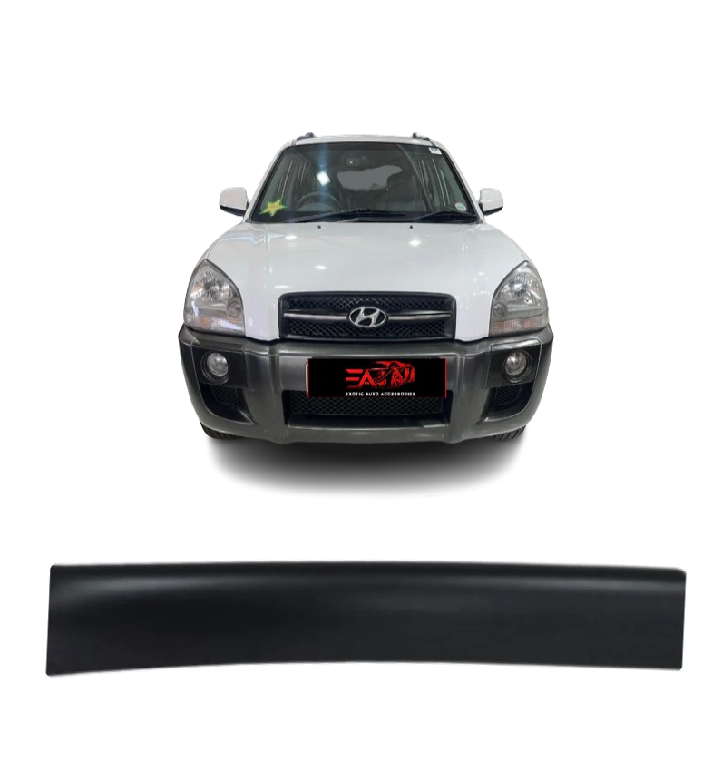 Hyundai Tucson Matt Black bonnet guard 2005-2010