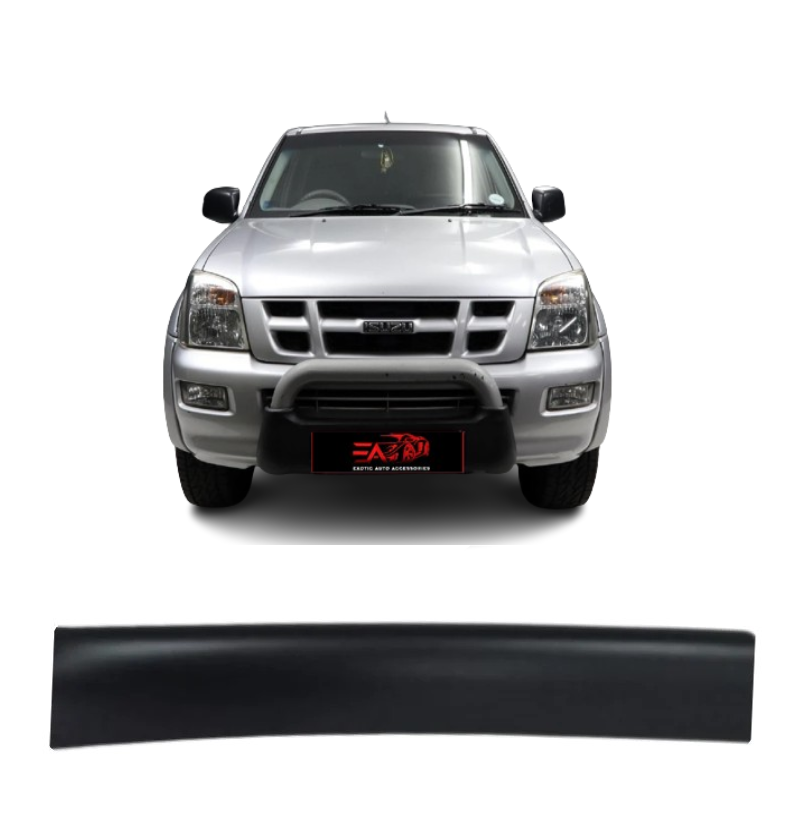 Isuzu Matt Black bonnet guard 2004-2007