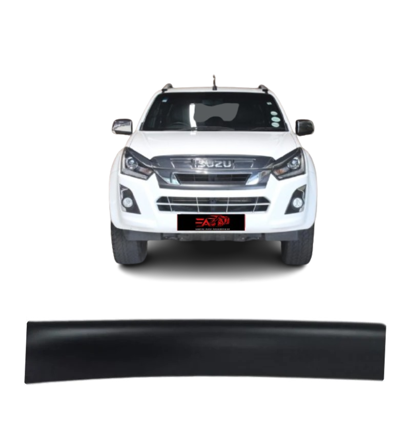 Isuzu Matt Black bonnet guard 2016-2021