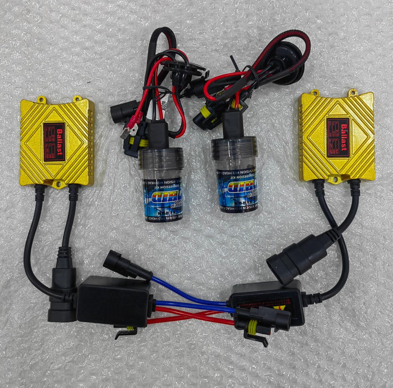 Xenon HID Conversion Headlight Globe Set H3 8000K - AC