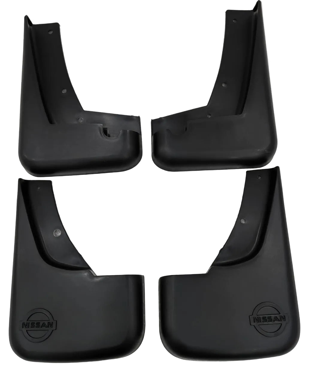Nissan NP200 F/L with wheel arch 4pc Mud Flaps Set 2008+