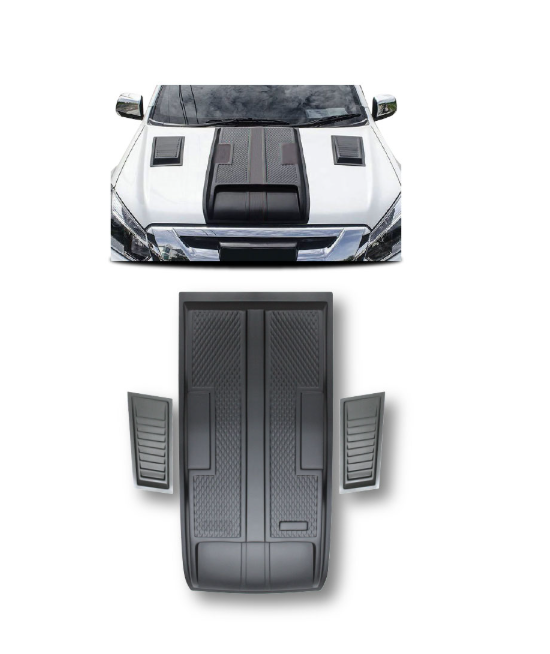 Isuzu Dmax Bonnet Scoop 3Pc 2016-2021