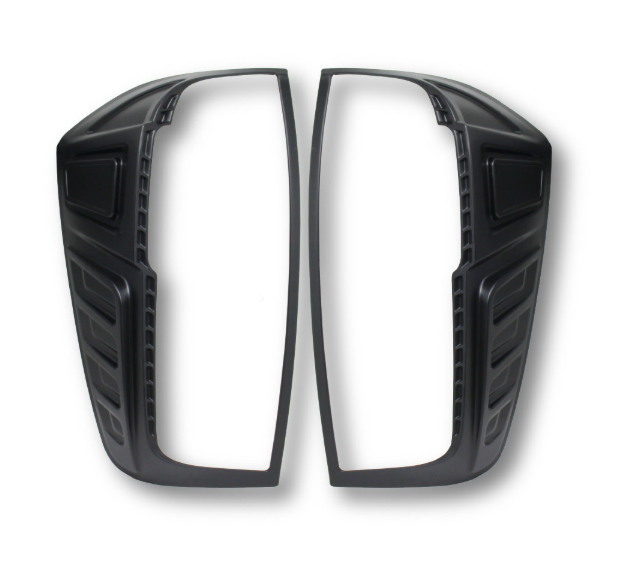 Nissan Navara Tail Light Trim Set 2021+ - Black