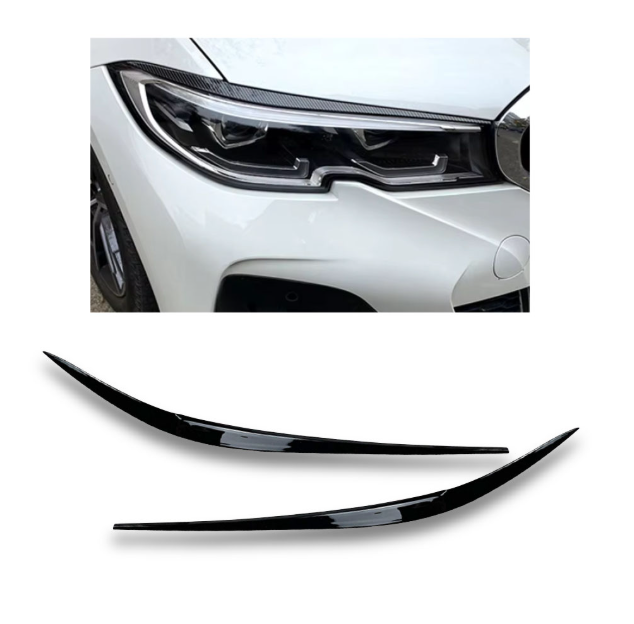 G20 Gloss Black Eyelids Set