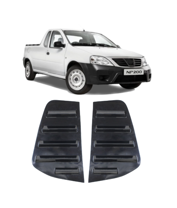 Nissan NP200 Window Louvers