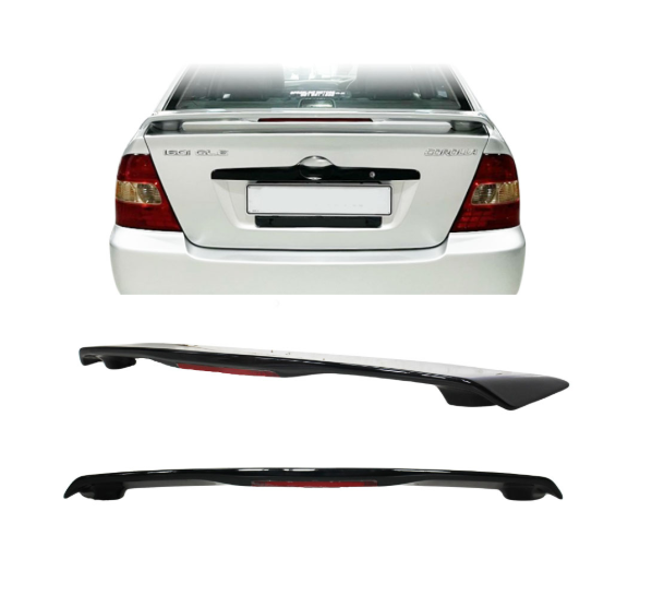 Toyota Corolla OE Boot Spoiler With LED 2003-2007