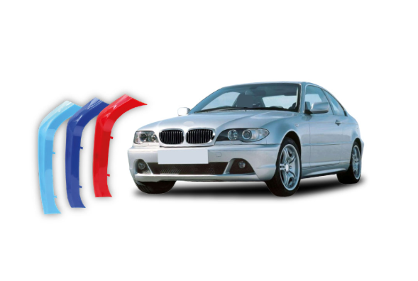 E46 M Color Kidney Grille Clips 2002-2004