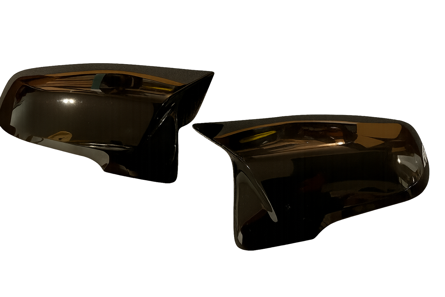 F44 Gloss Black Mirror Covers 2-Piece Set