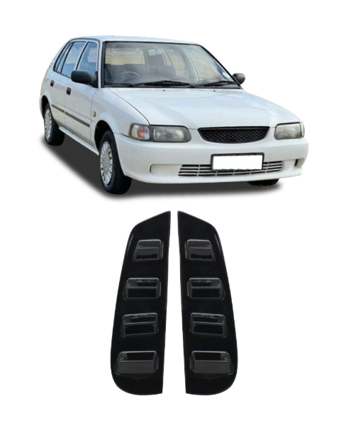 Toyota Tazz Window Louvers Set – Exotic Auto Accessories