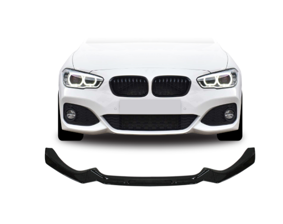 F20 M-Sport LCI Maxton Gloss Black Front lip 2015+
