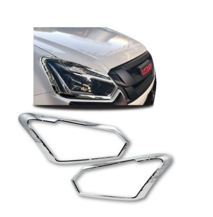 Isuzu LED Headlight Trim Set 2016-2021 - Chrome