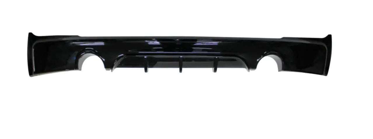 F22 Gloss Black Single Pipe Double Sided Diffuser
