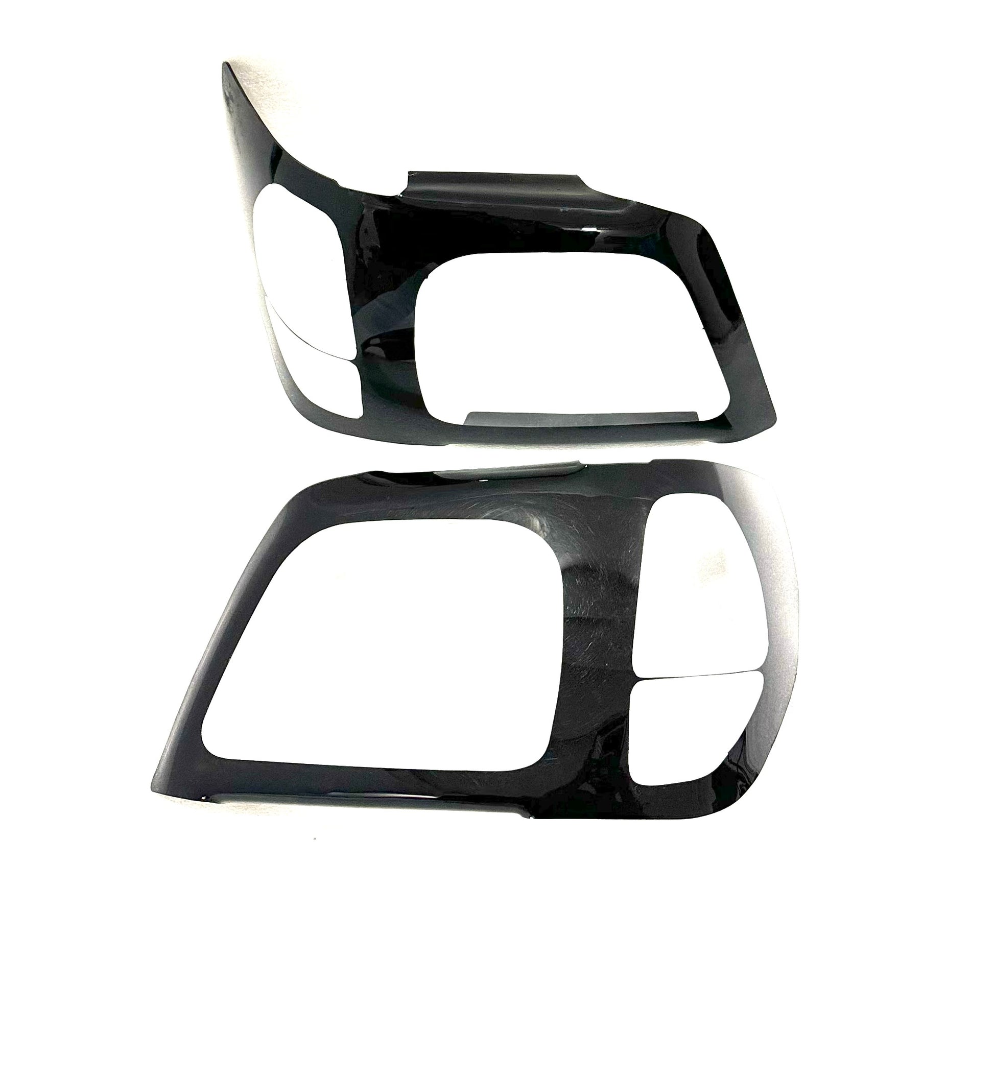 Toyota Prado Gloss Black Headlight shields 97-02