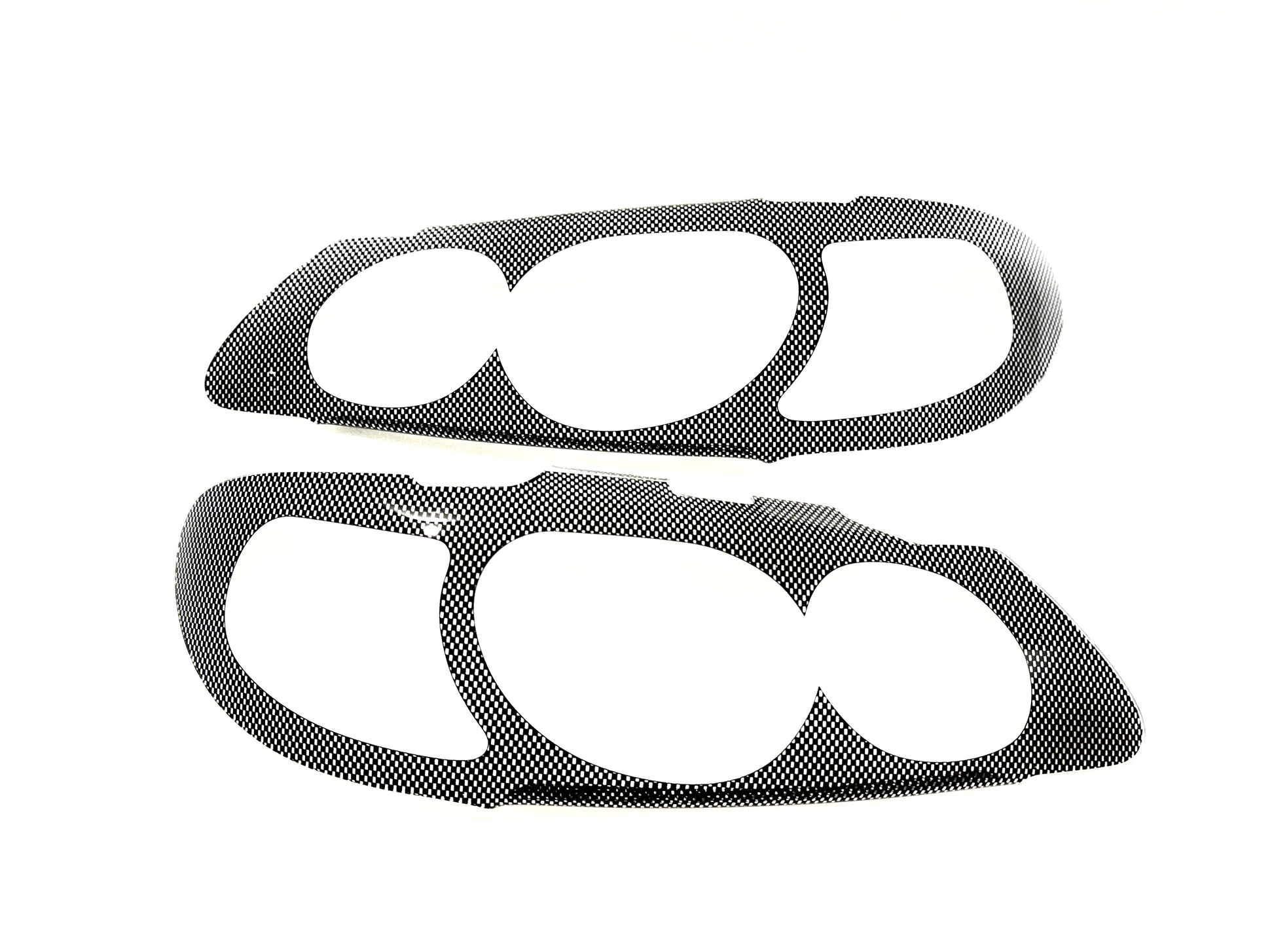 Almera 04-10 Carbon Headlight shields