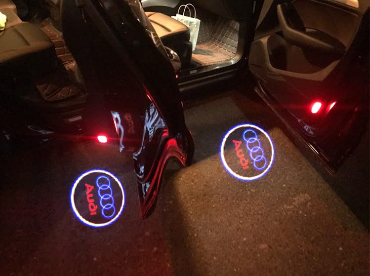 Audi Stick On Type Shadow Lights Set