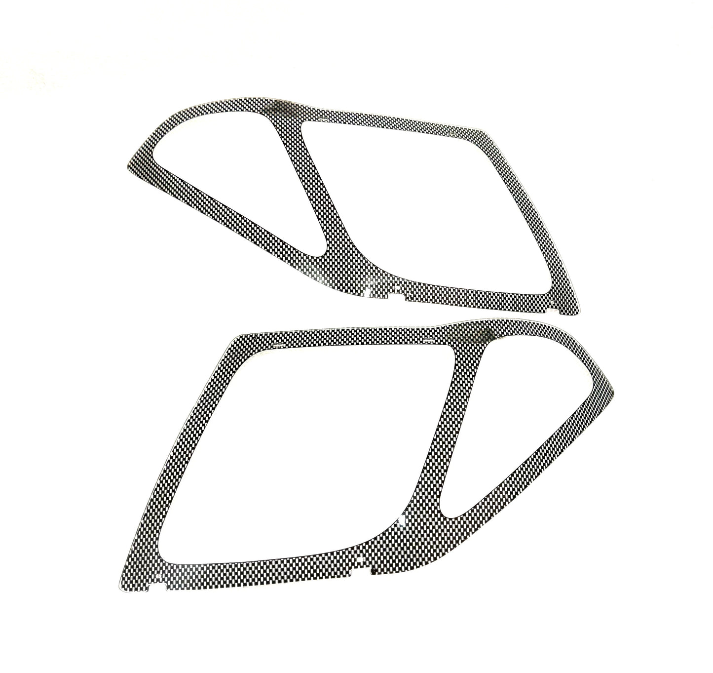 Nissan Navara carbon headlight shields 2005-2010