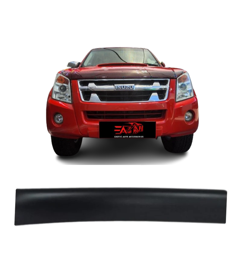 Isuzu Matt Black bonnet guard 2008-2012