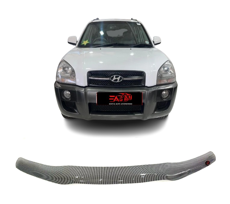 Hyundai Tucson carbon bonnet guard 2005-2010