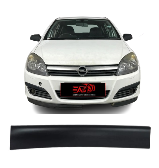 Opel Astra Matt Black bonnet guard 2005-10