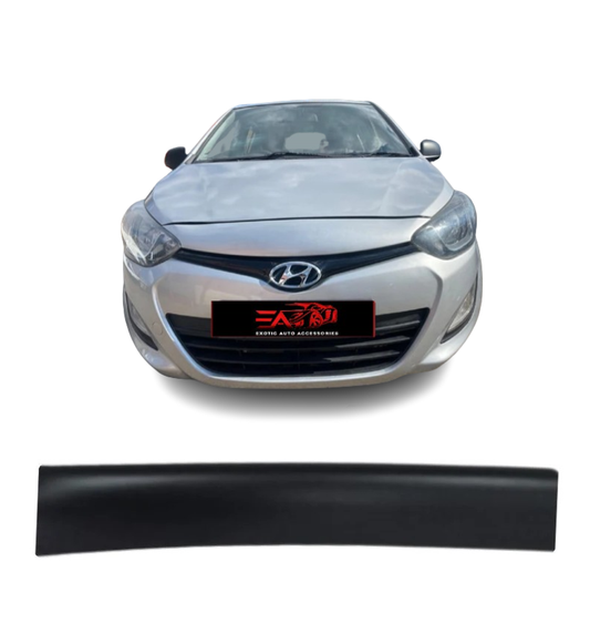 Hyundai I20 Matt Black bonnet guard 2013-2016