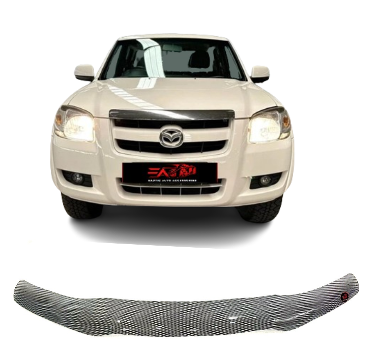 Mazda BT50 carbon bonnet guard 2007-2011