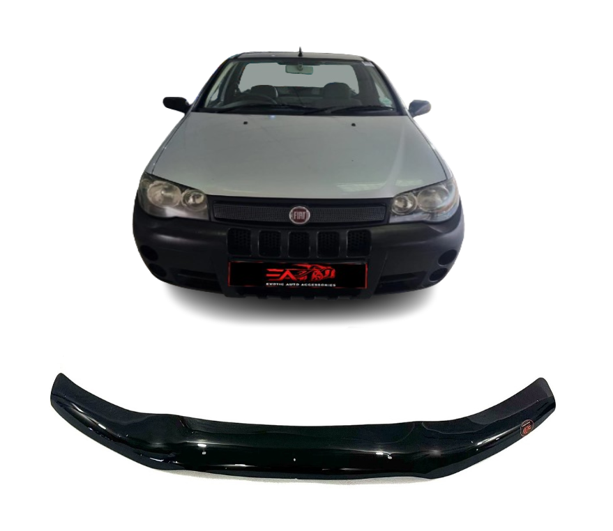 Fiat Palio/Strada Gloss Black bonnet guard 2005+