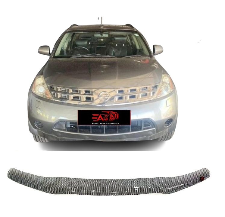 Nissan Murano carbon bonnet guard 2005+