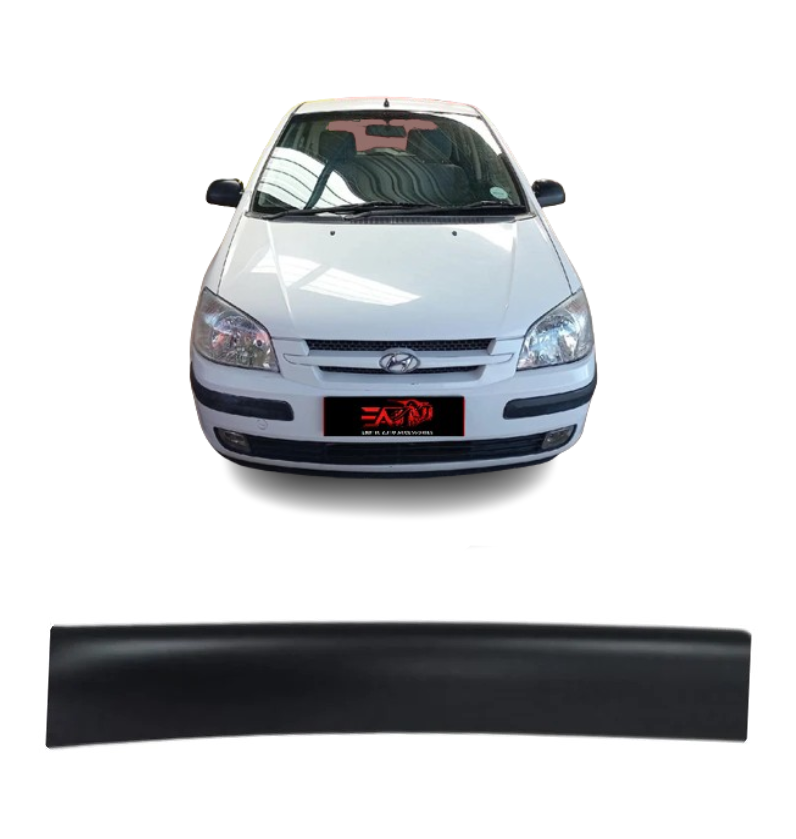Hyundai Getz Matt Black bonnet guard up to 05