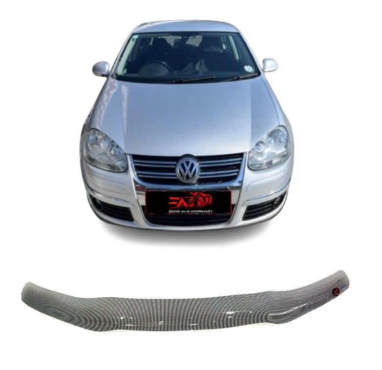 Jetta 5 carbon bonnet guard