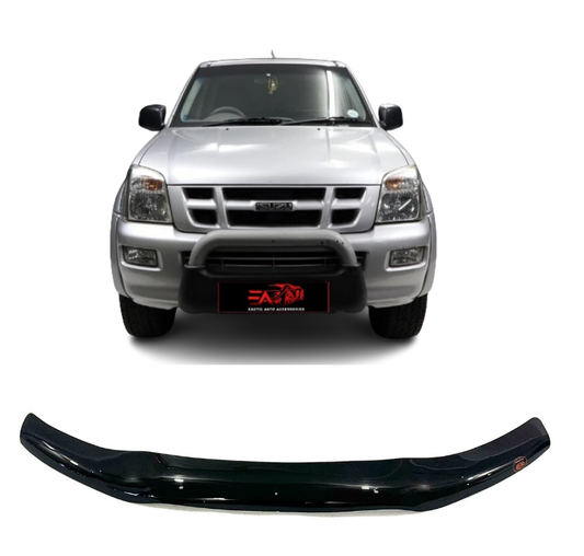 Isuzu Gloss Black bonnet guard 2004-2007