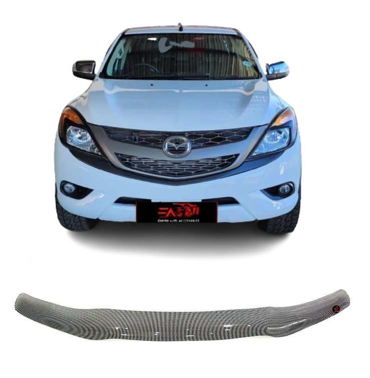 Mazda BT50 carbon bonnet guard 2012-2021