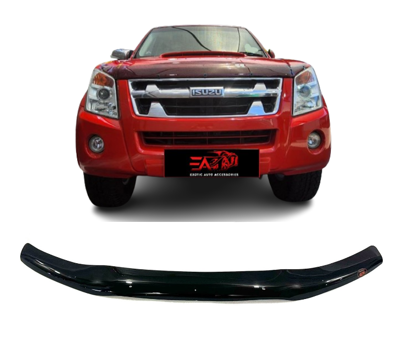 Isuzu Gloss Black bonnet guard 2008-2012