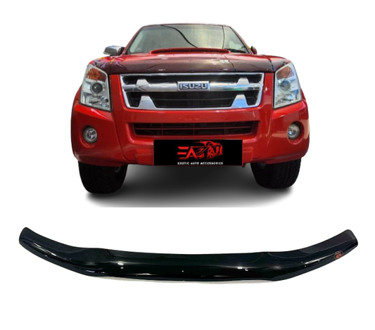 Isuzu Gloss Black bonnet guard 2008-2012