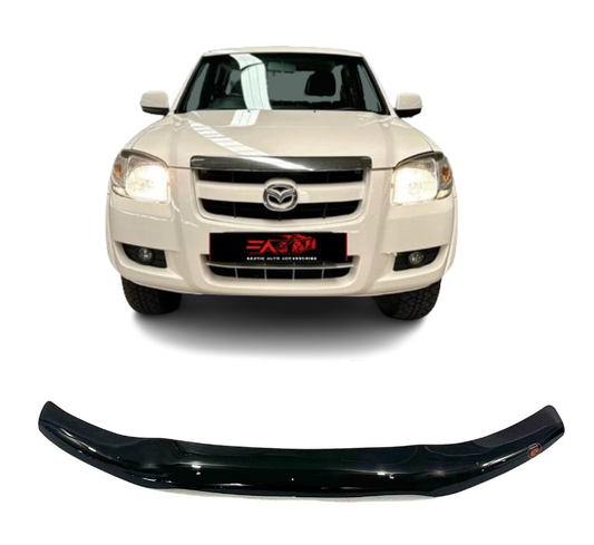 Mazda BT50 Gloss Black bonnet guard 2007-2011