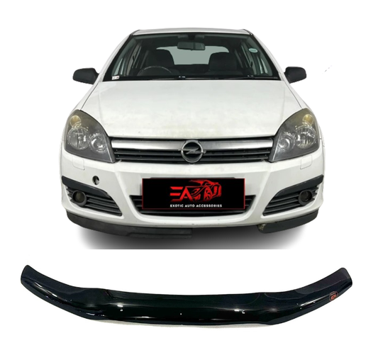 Opel Astra Gloss Black bonnet guard 2005-10