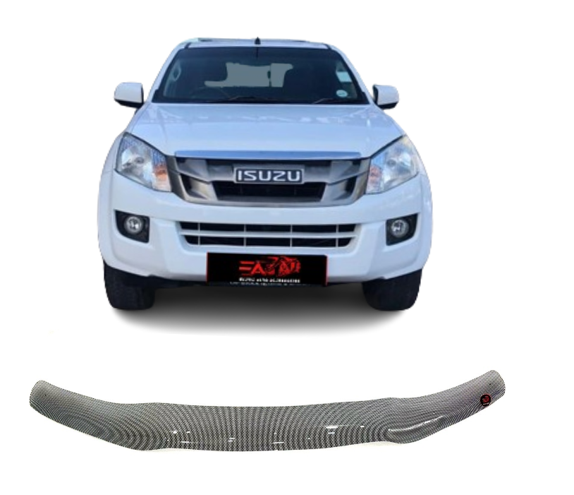 Isuzu carbon bonnet guard 2012-2015