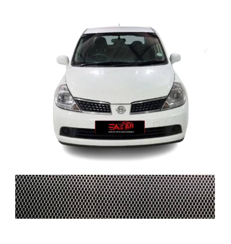 Nissan Tiida carbon bonnet guard 2006+