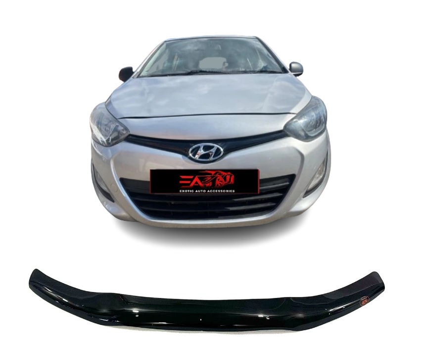 Hyundai I20 Gloss Black bonnet guard 2013-2016