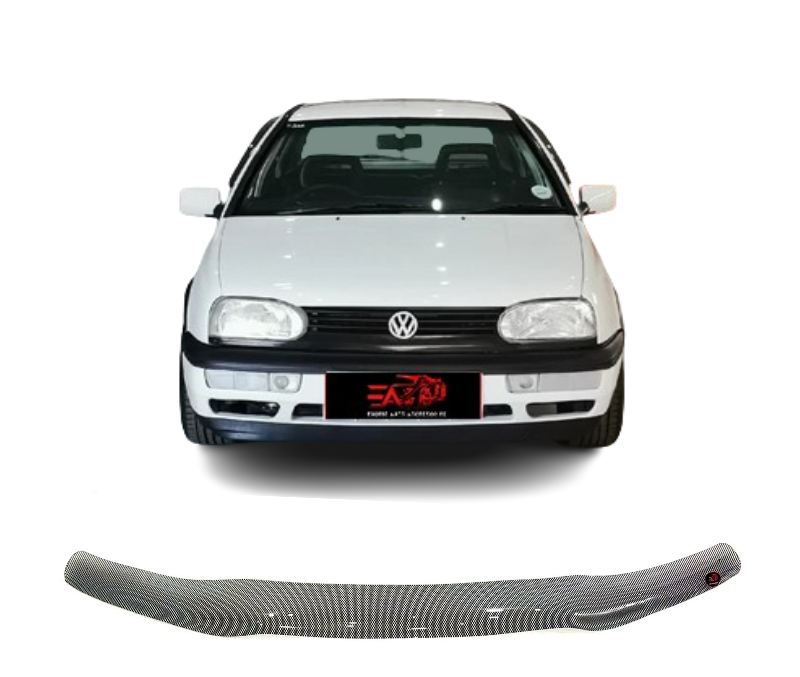 Golf 3 carbon bonnet guard