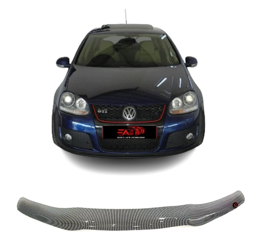 Golf 5 carbon bonnet guard