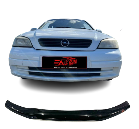 Opel Astra Gloss Black bonnet guard 1999-2004