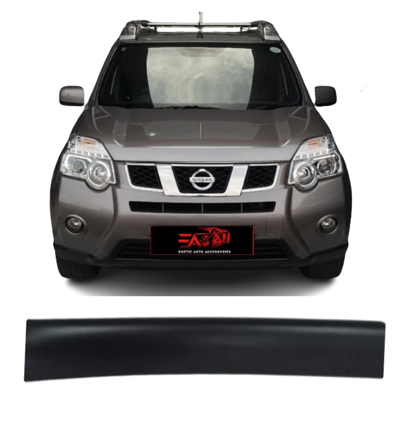 Nissan X Trail Matt Black bonnet guard 2009-2013