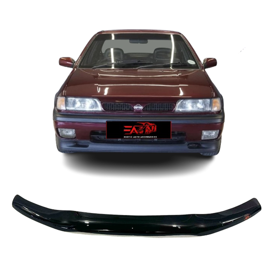 Nissan Sentra Gloss Black bonnet guard 1992-1999