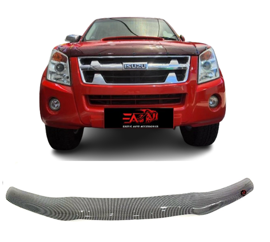Isuzu carbon bonnet guard 2008-2012
