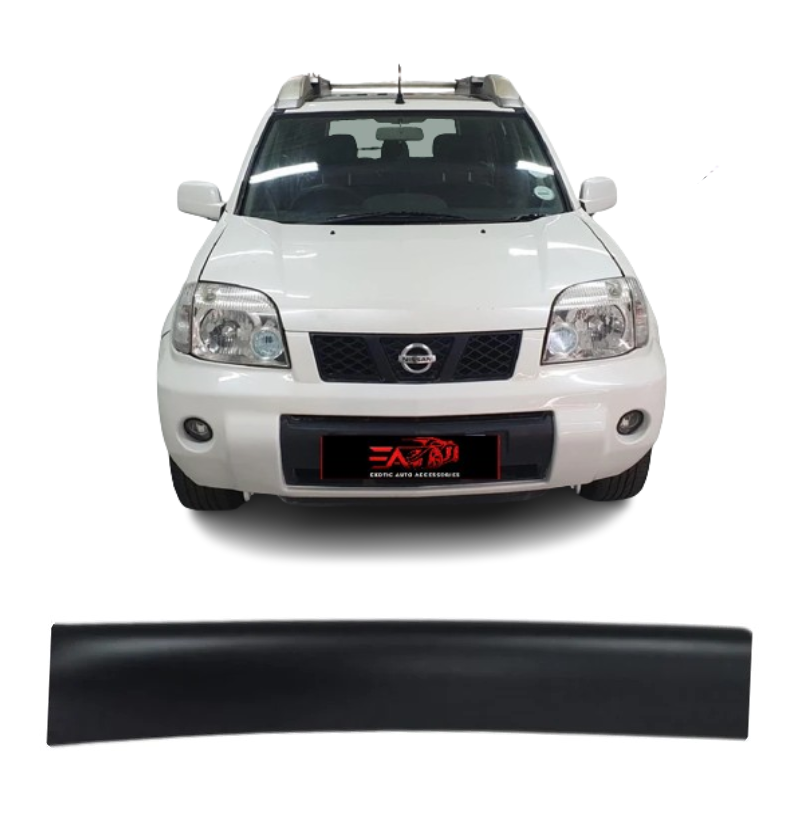 Nissan X-Trail Matt Black bonnet guard 2000-2008