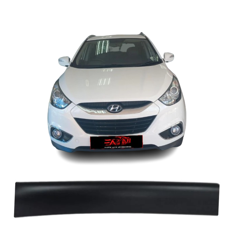 Hyundai IX35 Matt Black bonnet guard 2010-2015