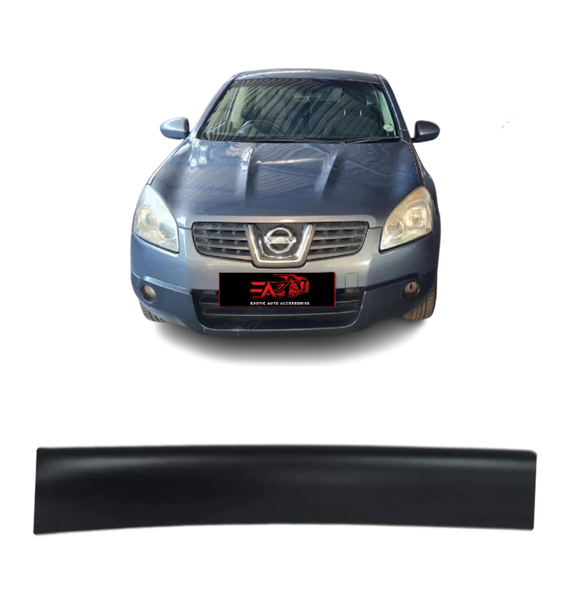 Nissan Qashqai Matt Black bonnet guard 2007-2010